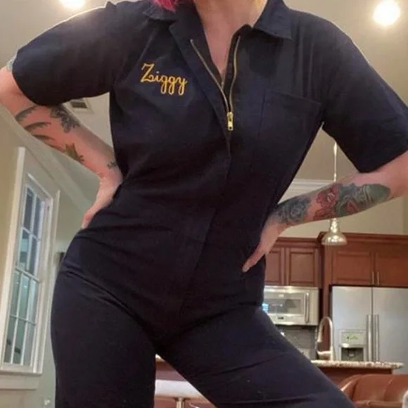 NWOT Sugarhigh Lovestoned Cosmos Jumpsuit Stardust Coveralls - Picture 2 of 3